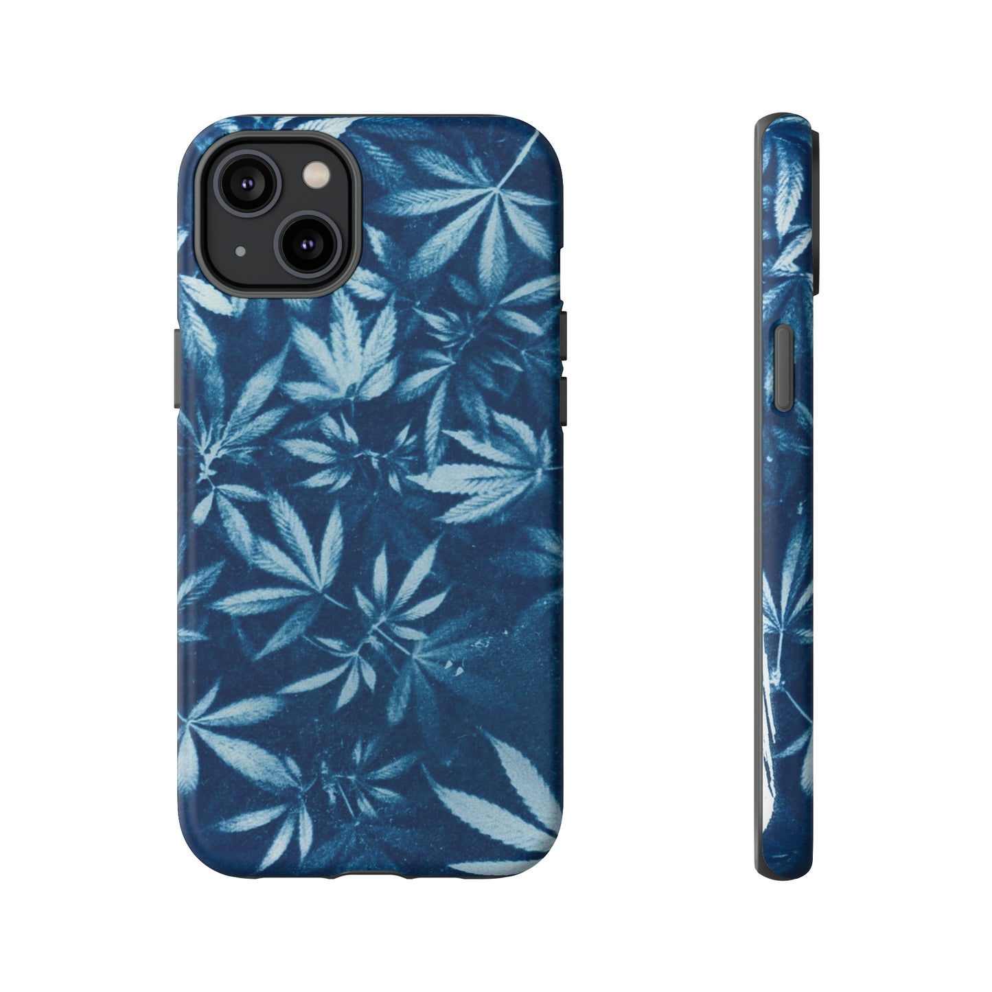 Tough Cell Phone Cases - Cyanotype Print