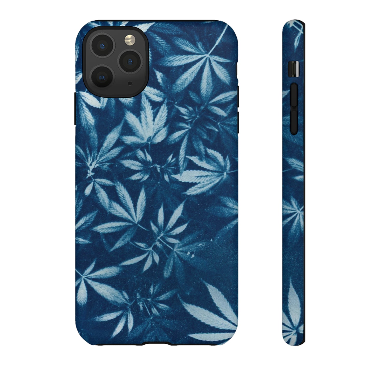 Tough Cell Phone Cases - Cyanotype Print