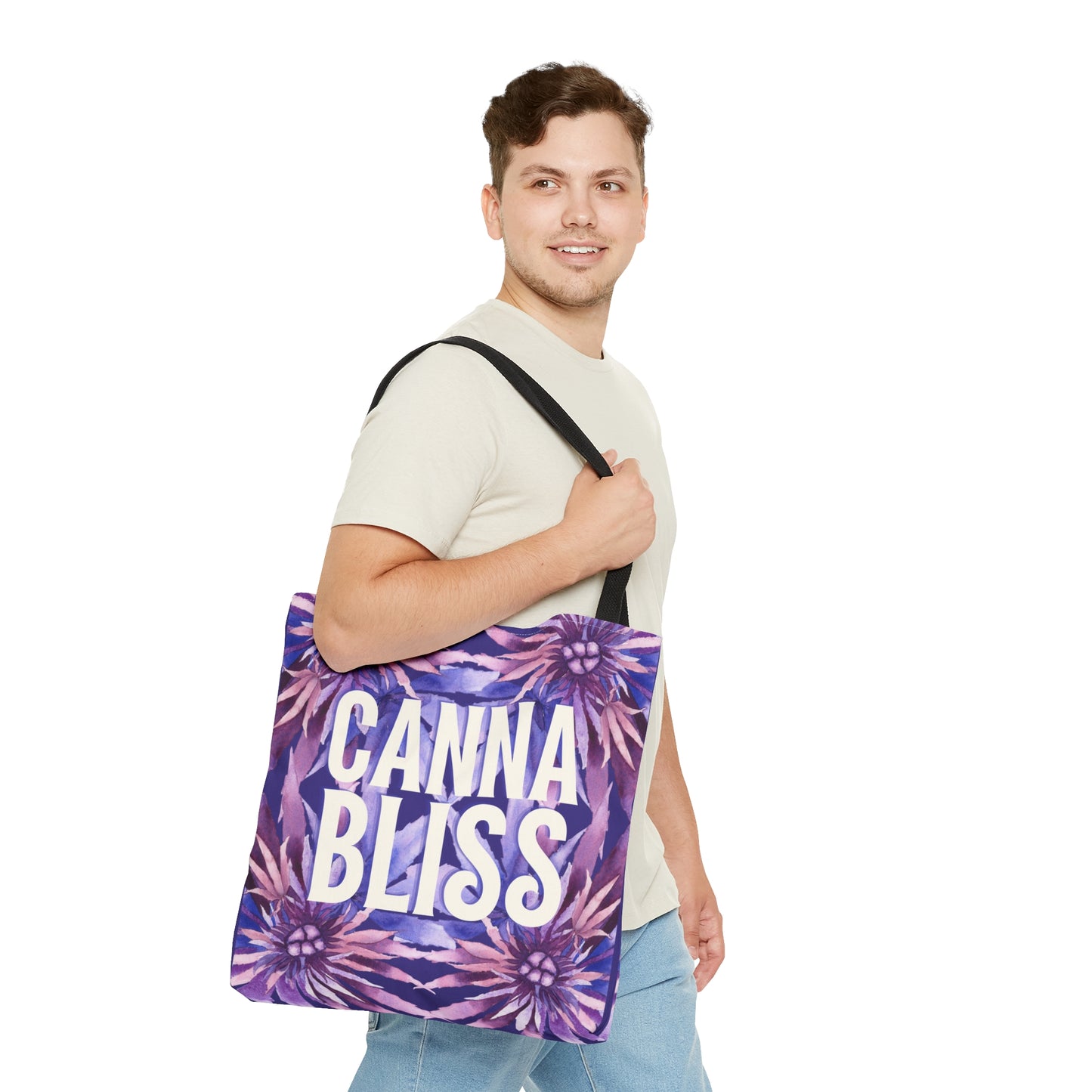 Tote Bag (3 Sizes!) - Cannabliss Purple