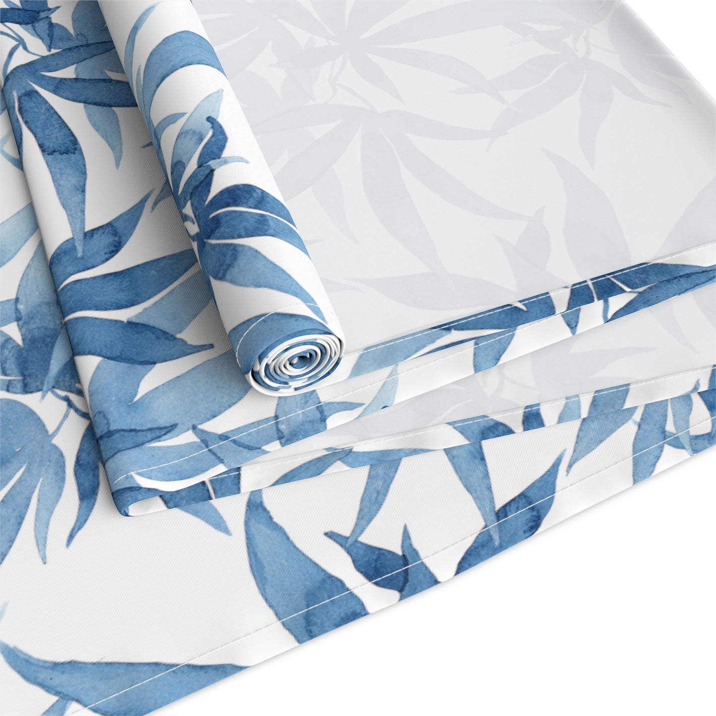 Table Runner 100% Cotton - Ocean Haze