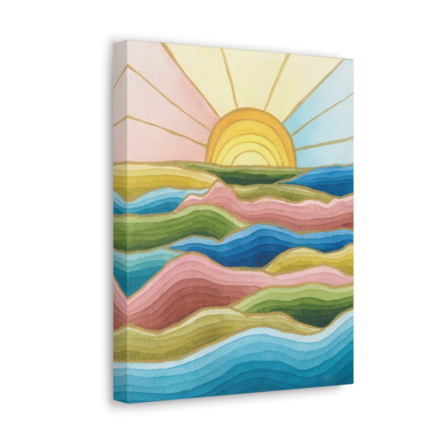 Canvas Gallery Wrap Prints - Summer Twilight