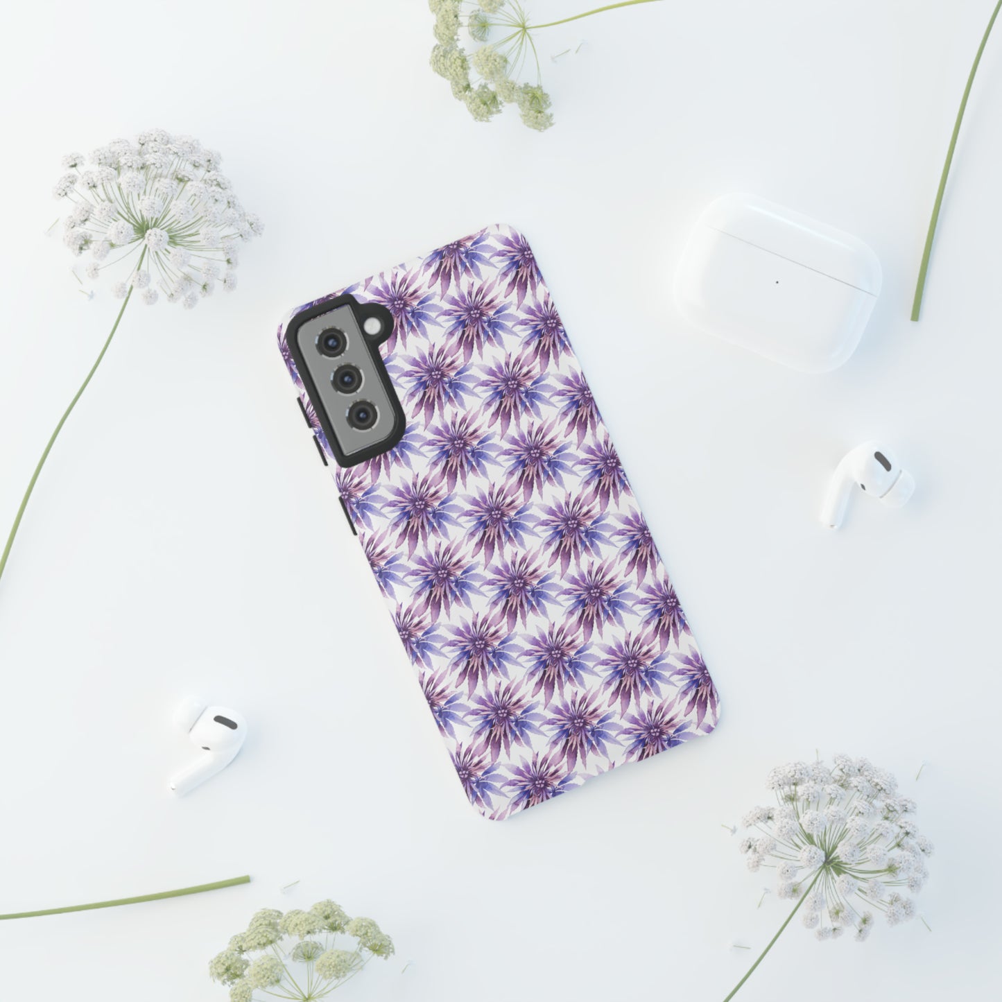 Tough Cell Phone Cases - Purple Passion