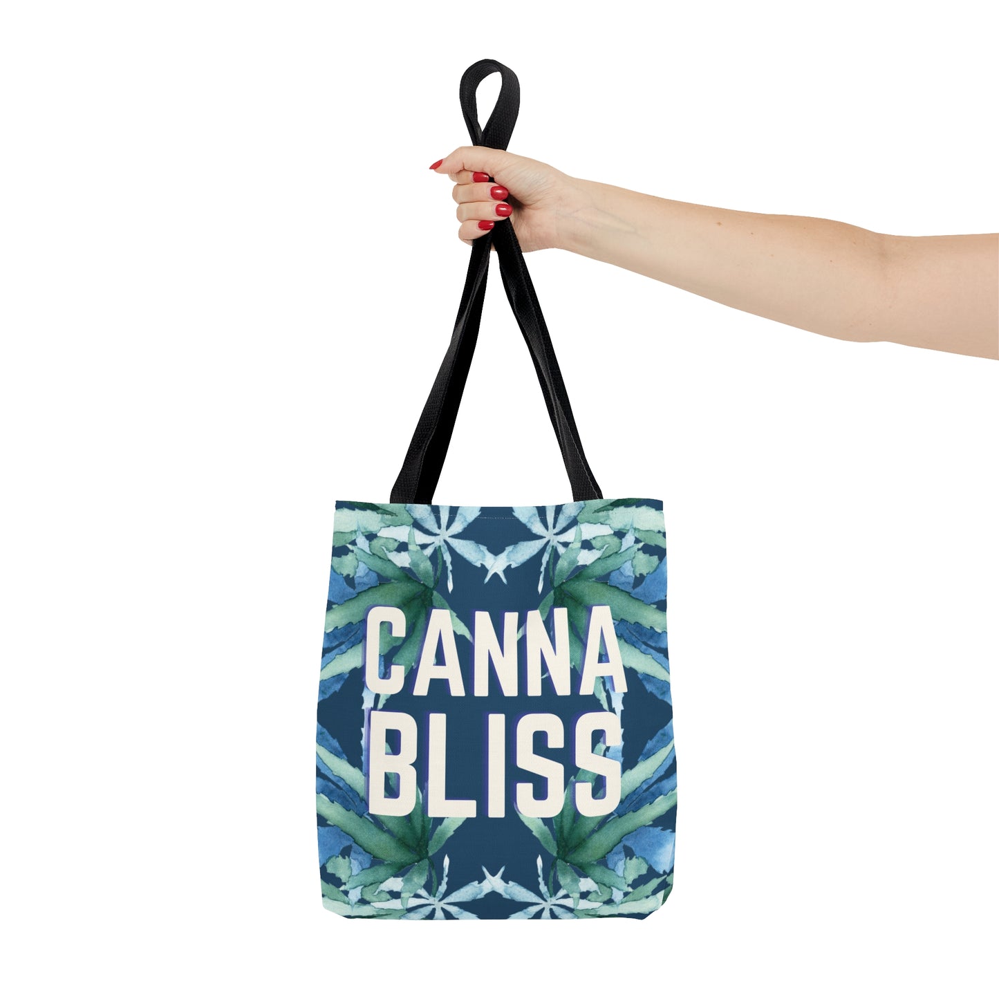 Tote Bag (3 sizes!) - Cannabliss Teal