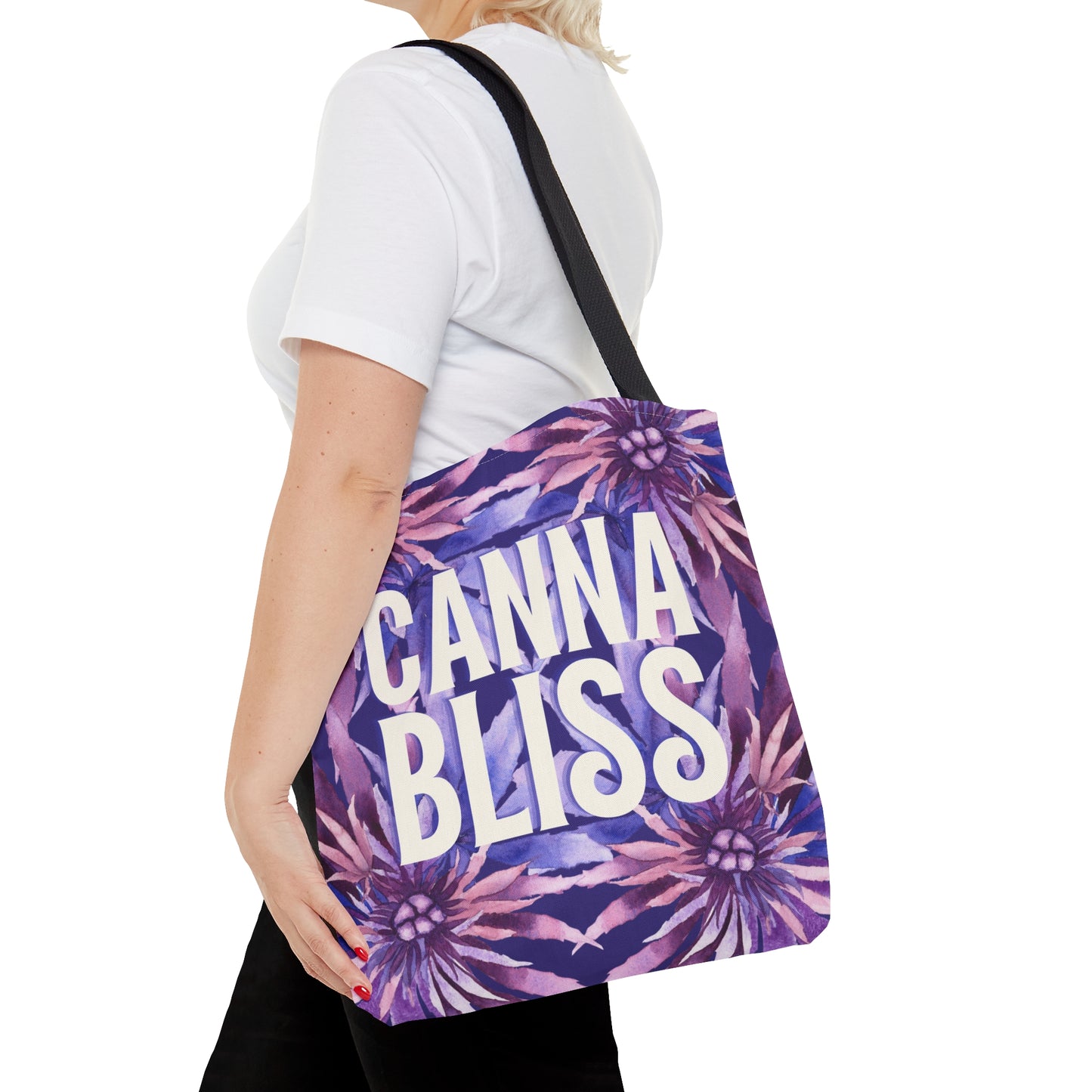 Tote Bag (3 Sizes!) - Cannabliss Purple