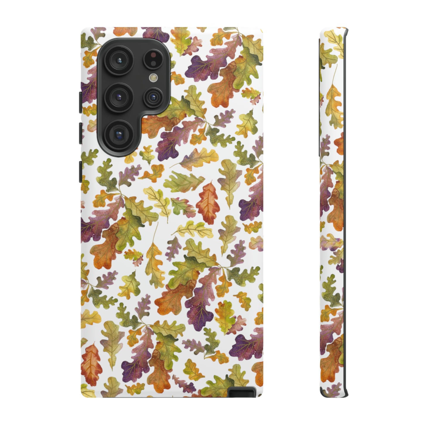 Tough Cell Phone Cases - Watercolor Autumn Leaves