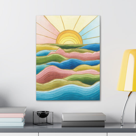 Canvas Gallery Wrap Prints - Summer Twilight