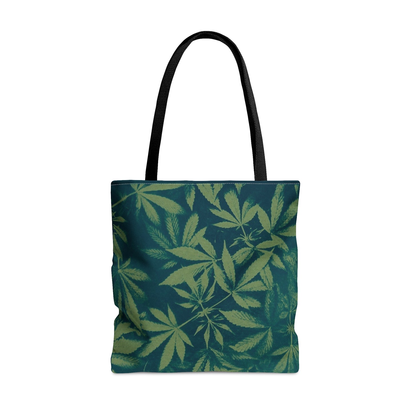 Tote Bag (3 sizes!) - Cyanotype on Green