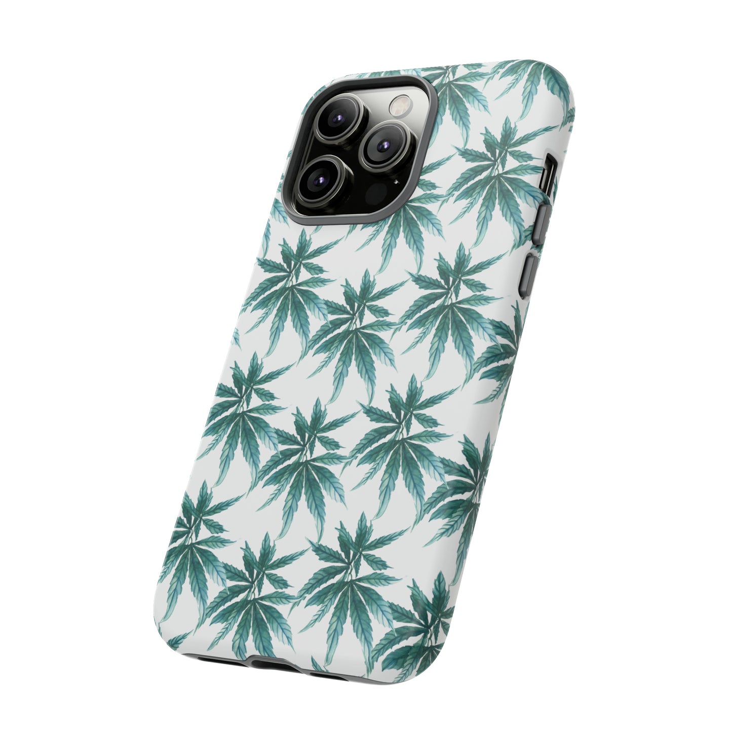 Copy of Tough Cell Phone Cases - Watercolor Cannabis Field