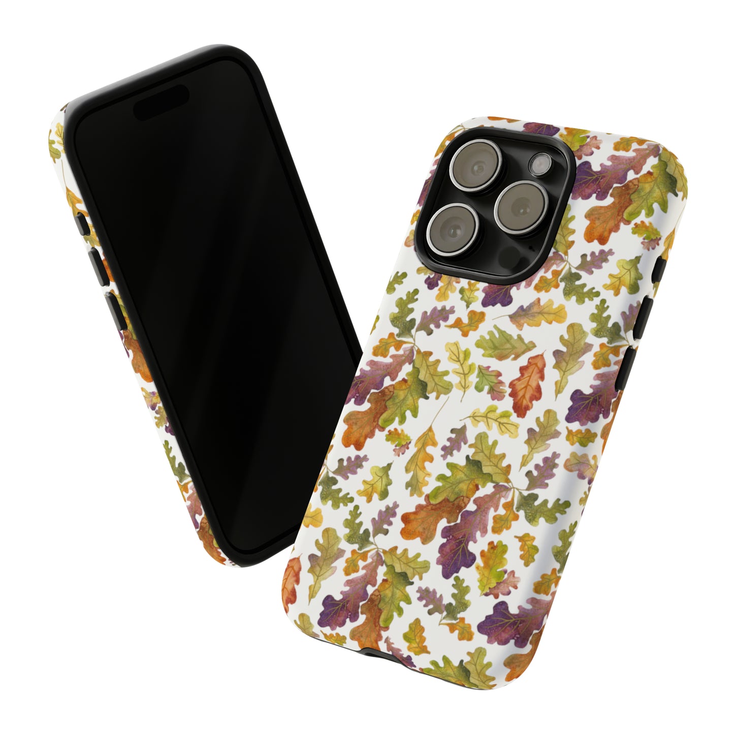 Tough Cell Phone Cases - Watercolor Autumn Leaves