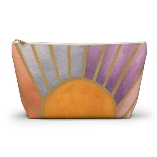 Roomy Accessory Pouch - Lavender Twilight