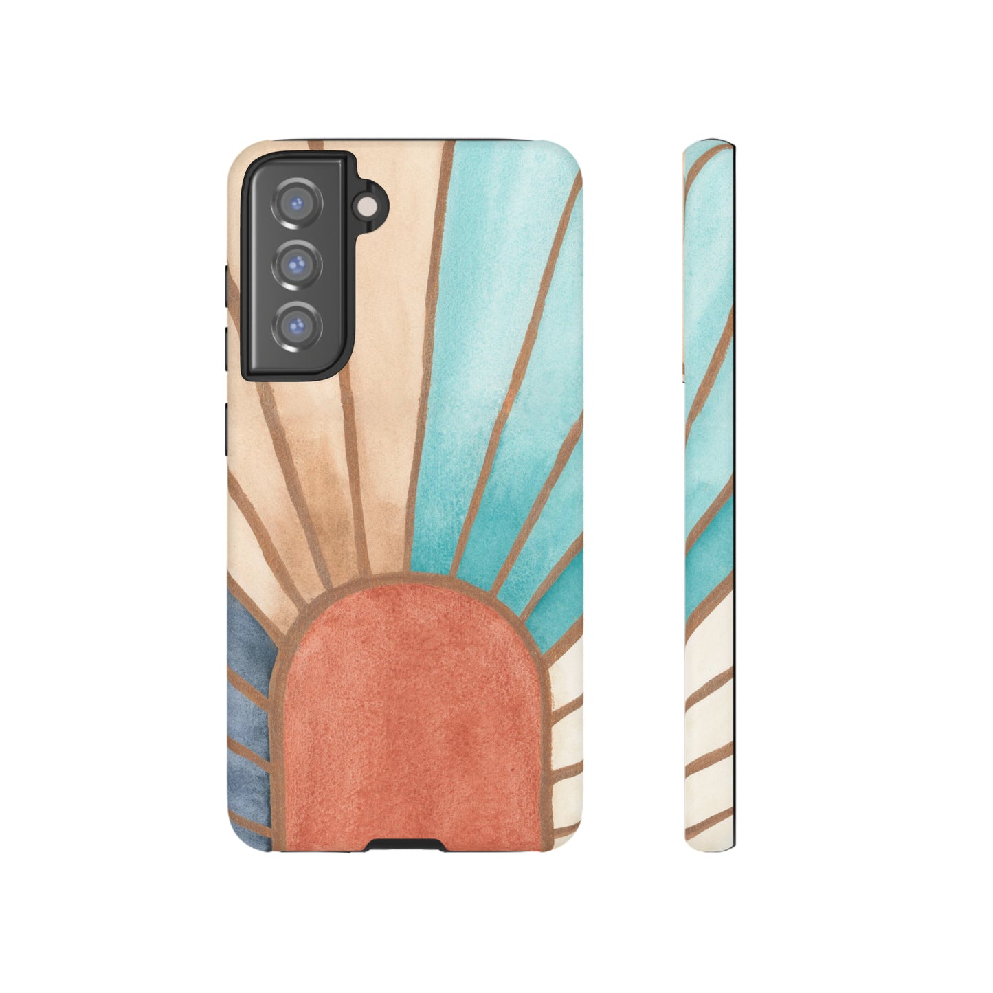 Tough Cell Phone Cases - Rusted Twilight