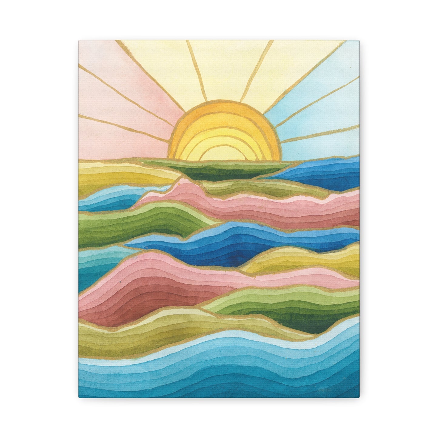 Canvas Gallery Wrap Prints - Summer Twilight