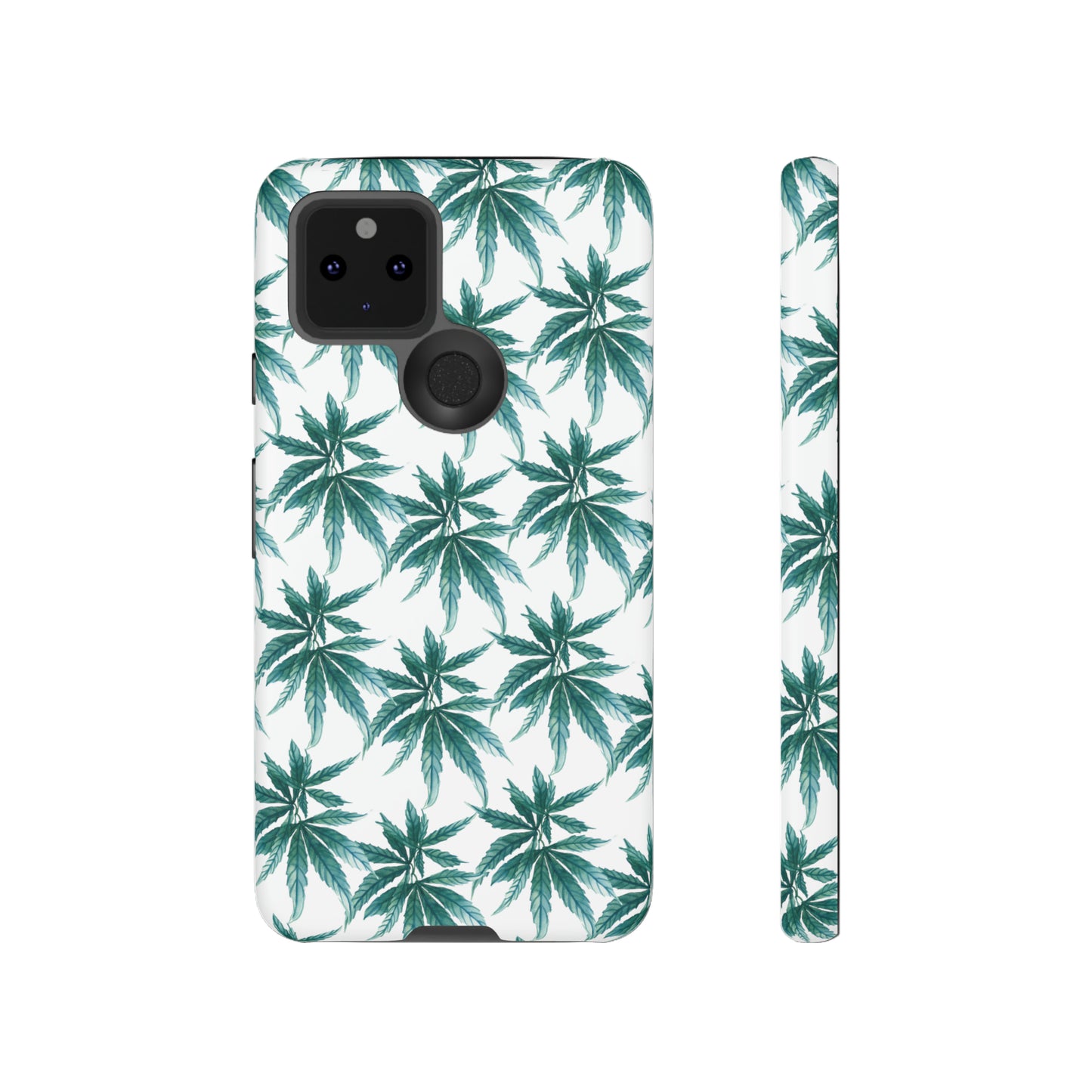 Copy of Tough Cell Phone Cases - Watercolor Cannabis Field