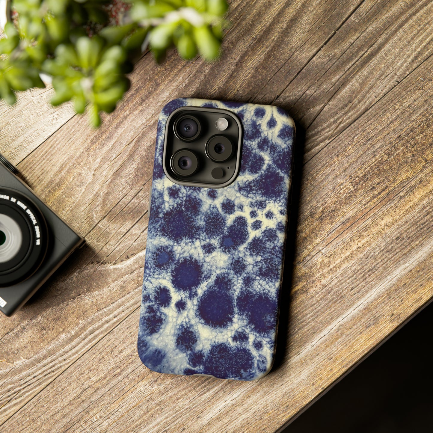 Tough Cell Phone Cases - Indigo Salt