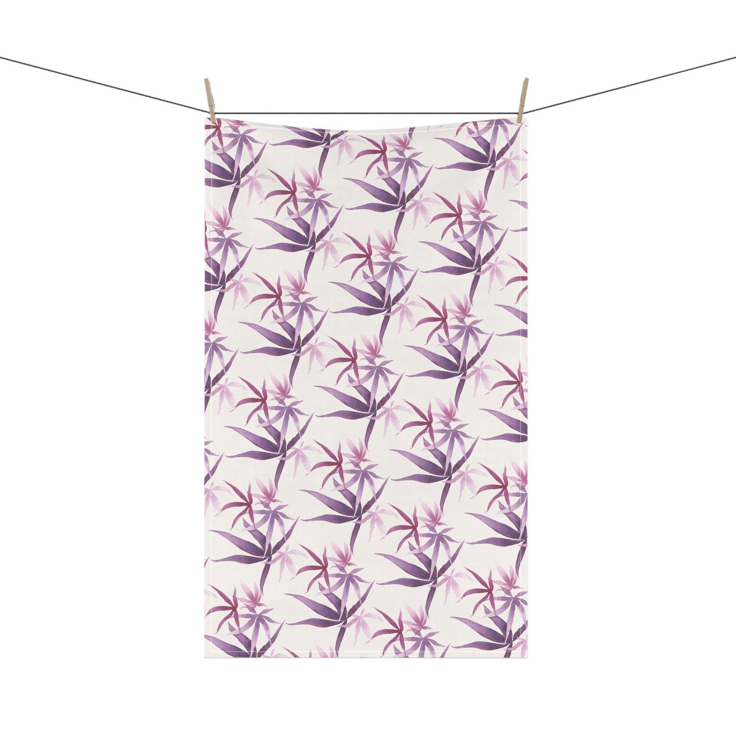 100% Cotton Twill Kitchen Towel - Orchid Dream