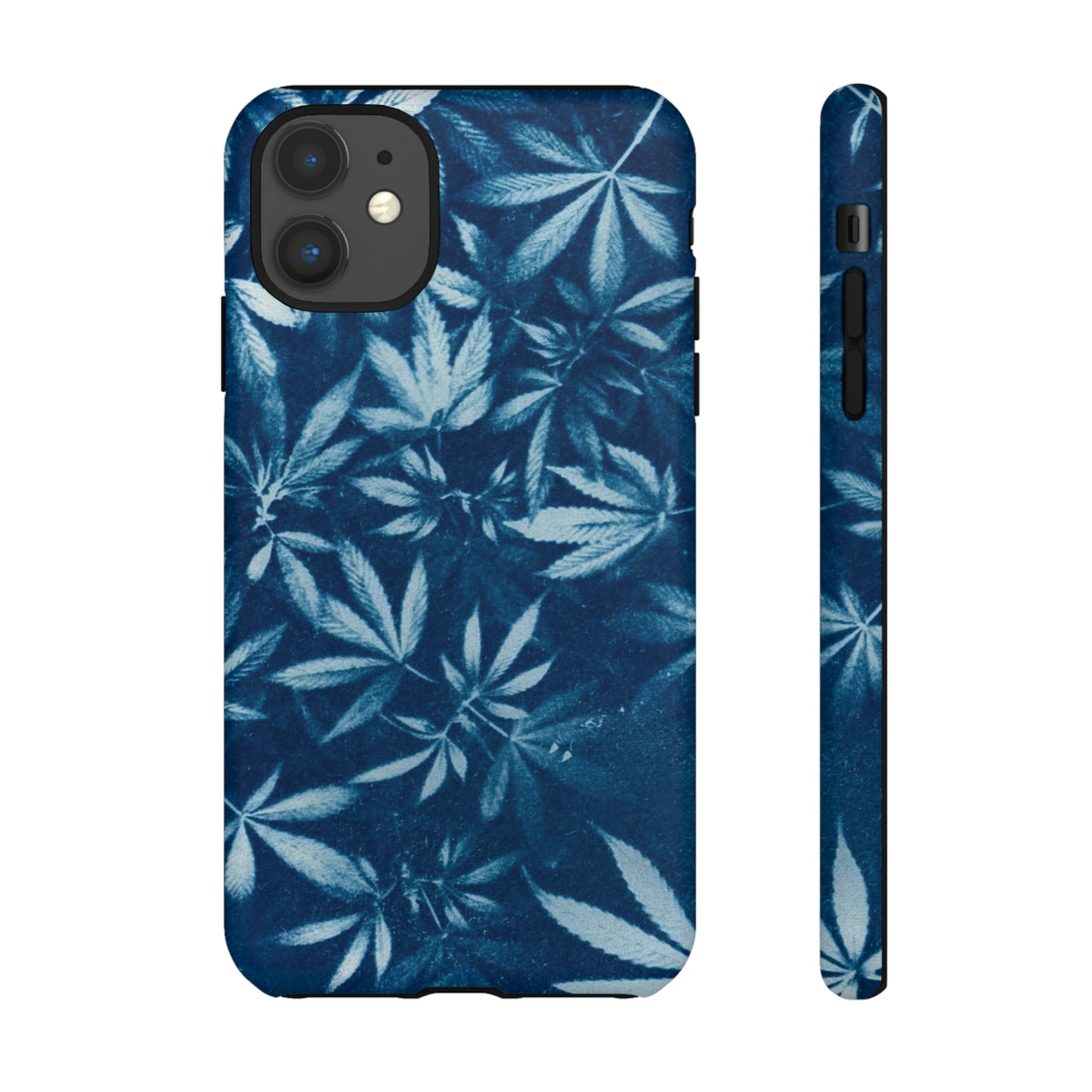 Tough Cell Phone Cases - Cyanotype Print