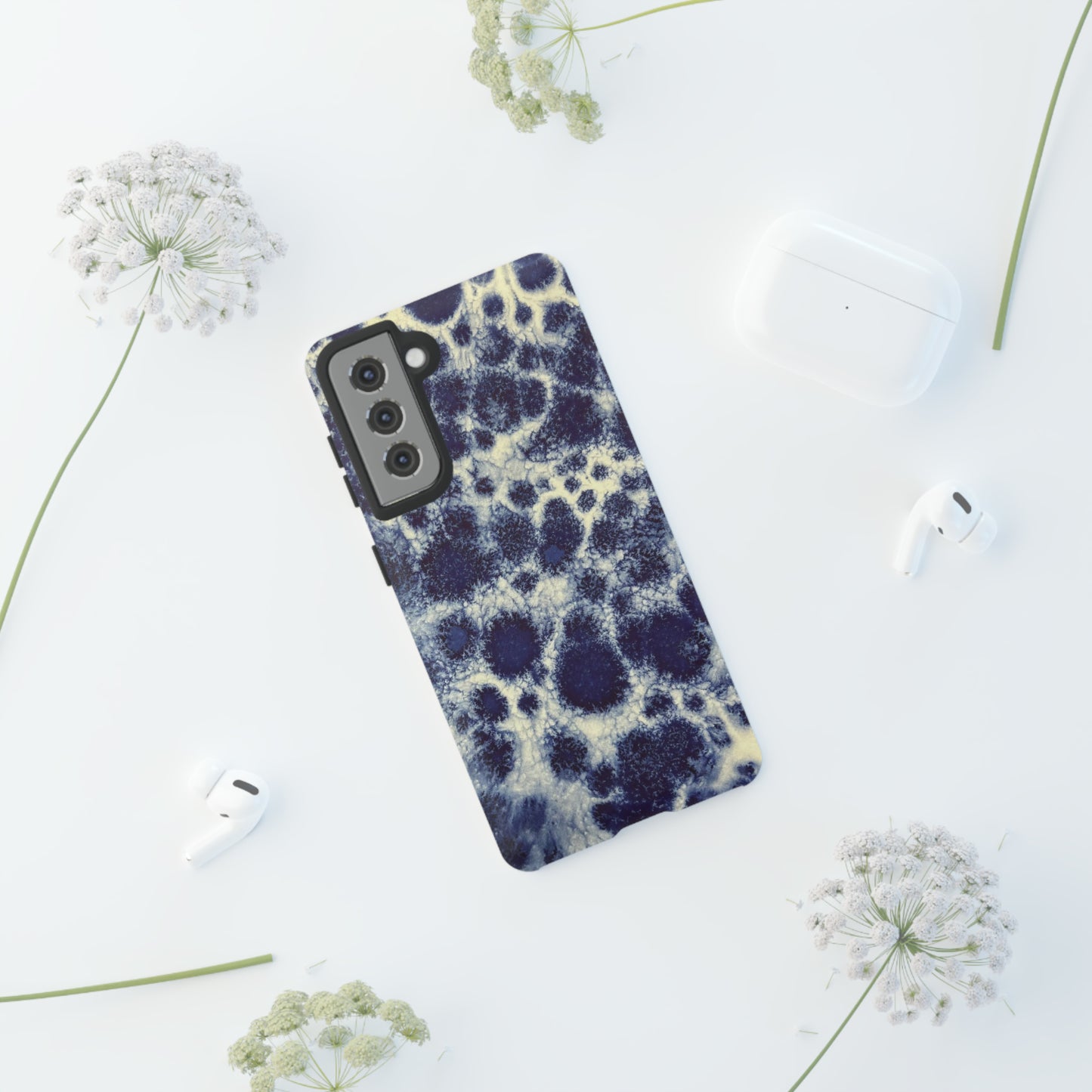 Tough Cell Phone Cases - Indigo Salt