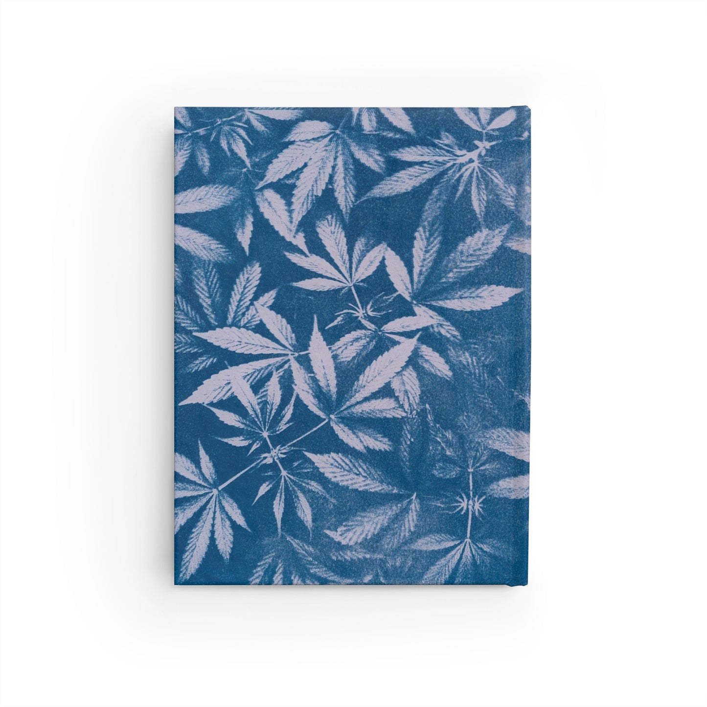 Journal - Blank Pages - Cyanotype on Lavender