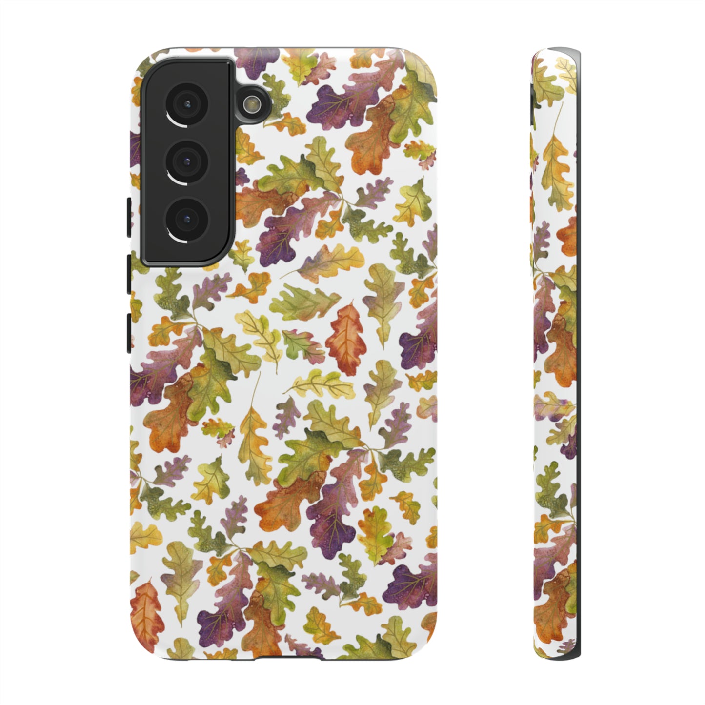 Tough Cell Phone Cases - Watercolor Autumn Leaves