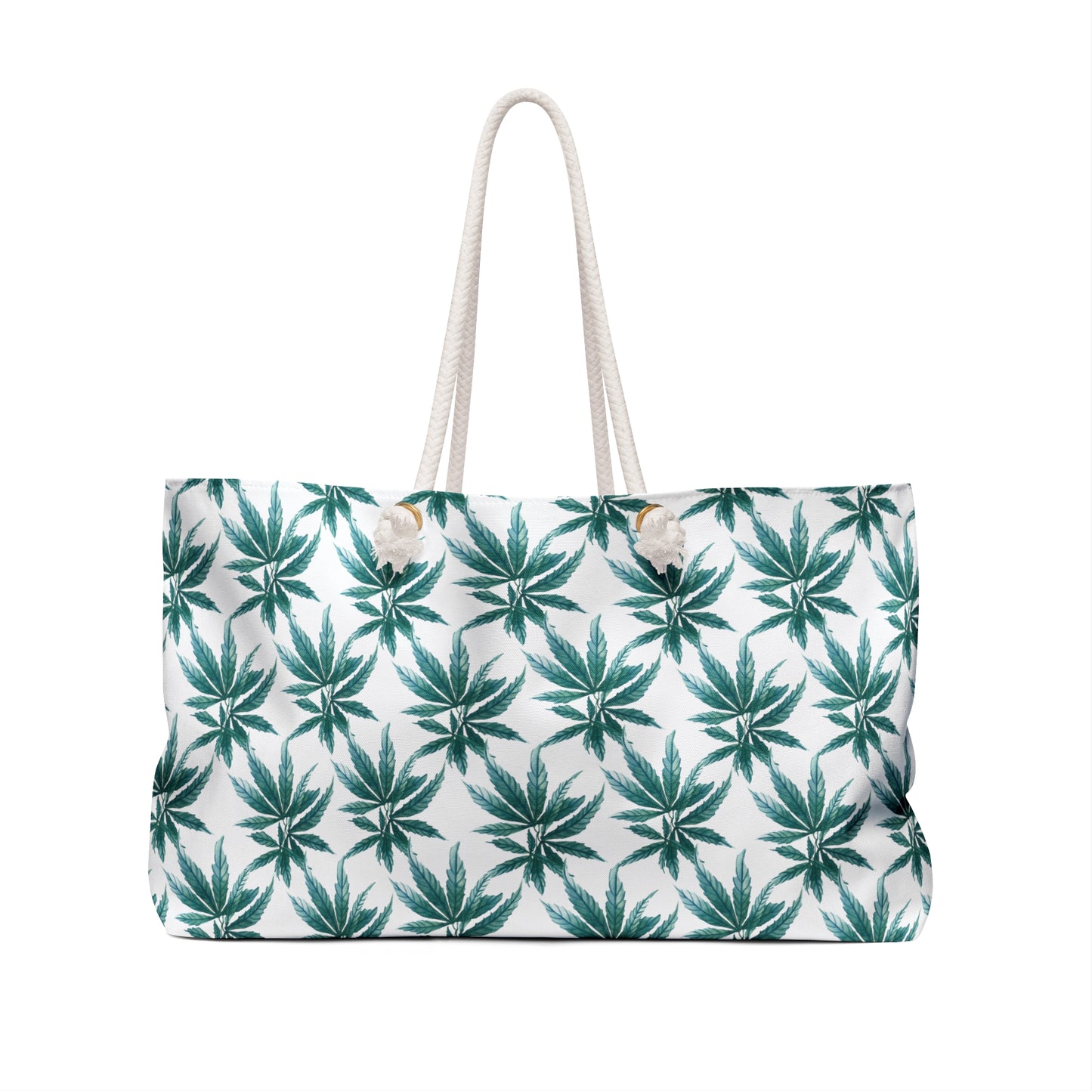 Oversized Weekender Bag - Teal Dreamleaf