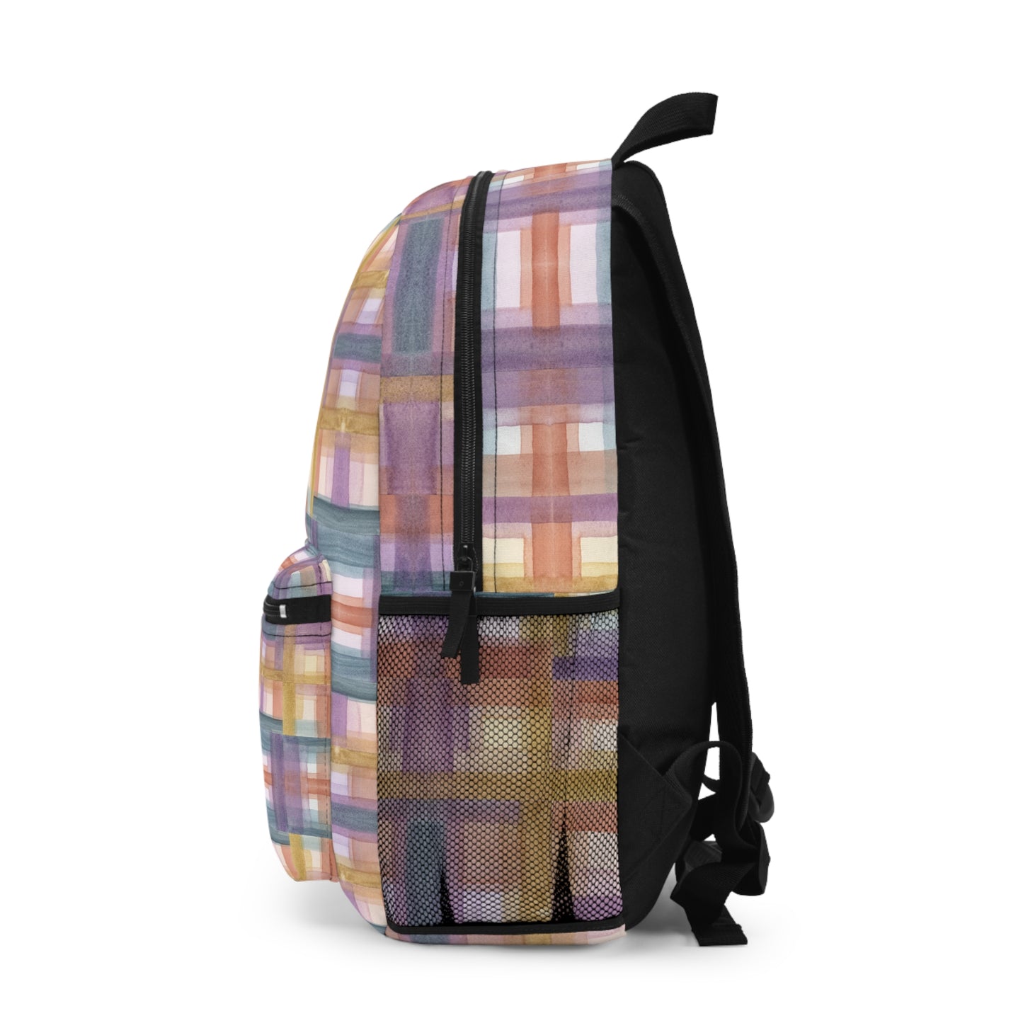 Waterproof Backpack - Painterly Plaid