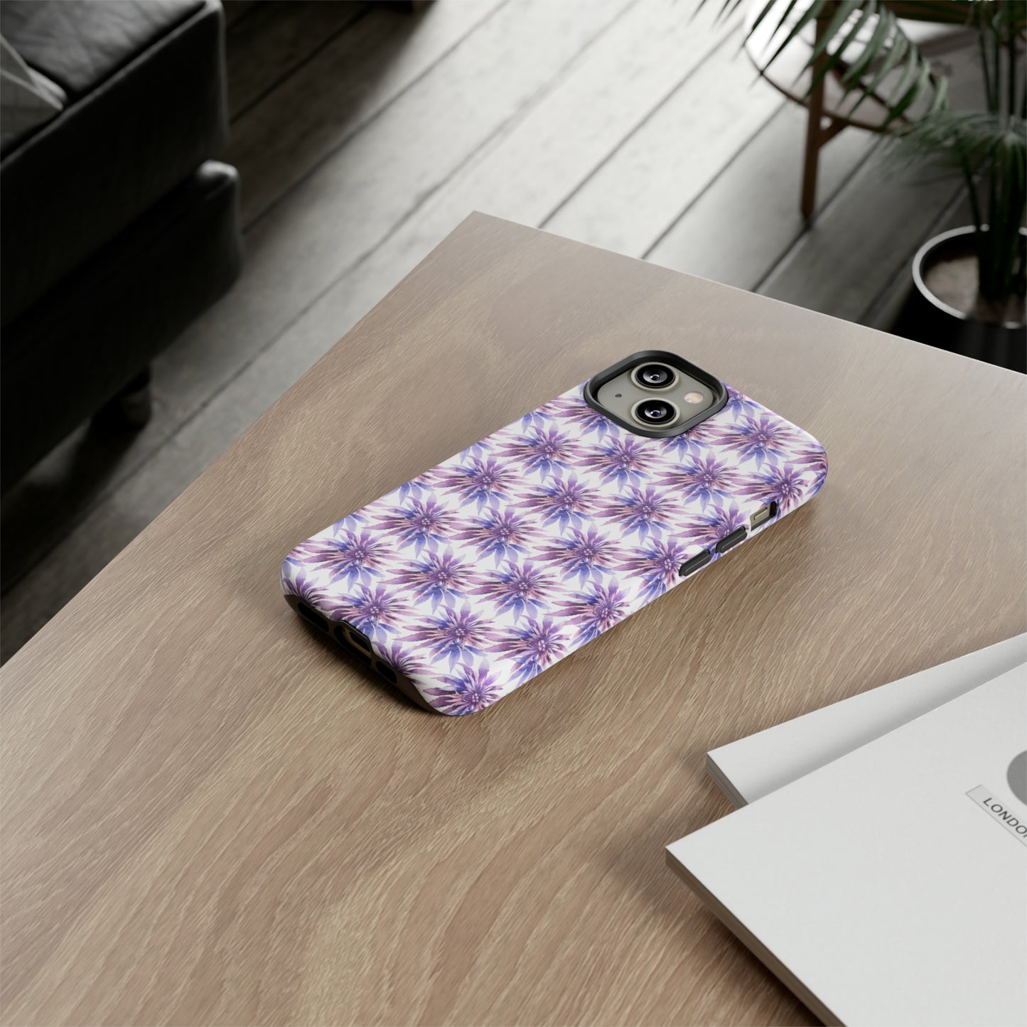 Tough Cell Phone Cases - Purple Passion