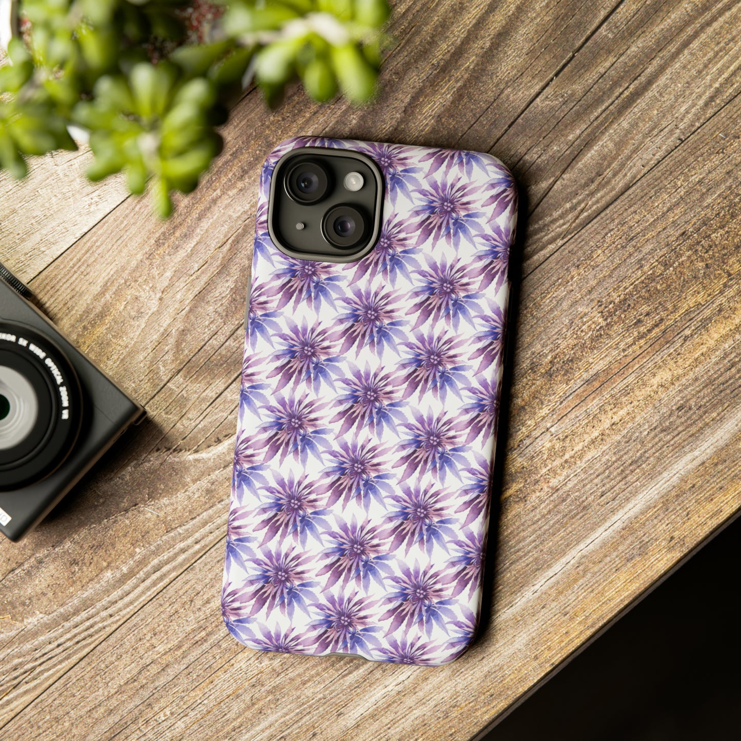 Tough Cell Phone Cases - Purple Passion