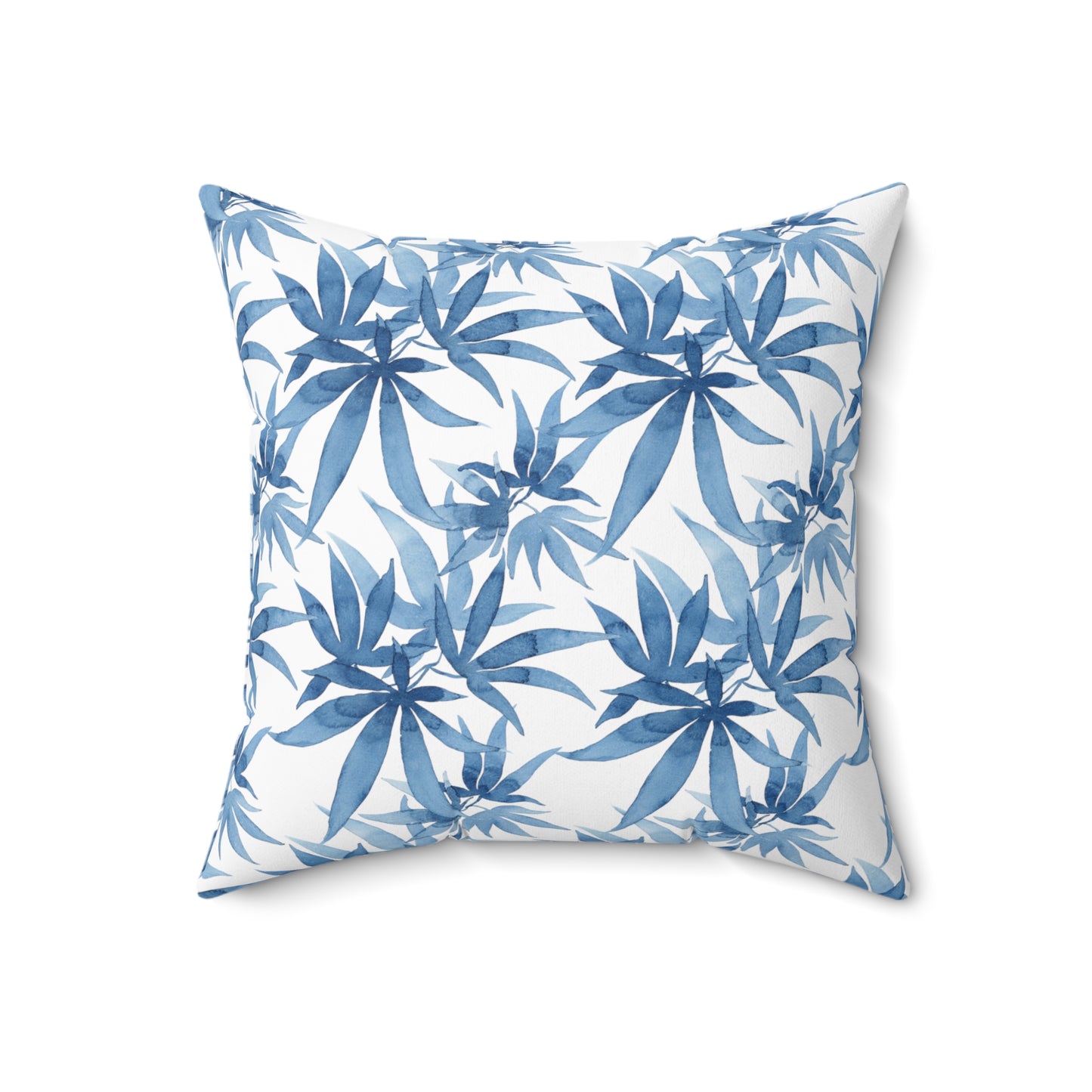 Faux Suede Pillow - Ocean Haze