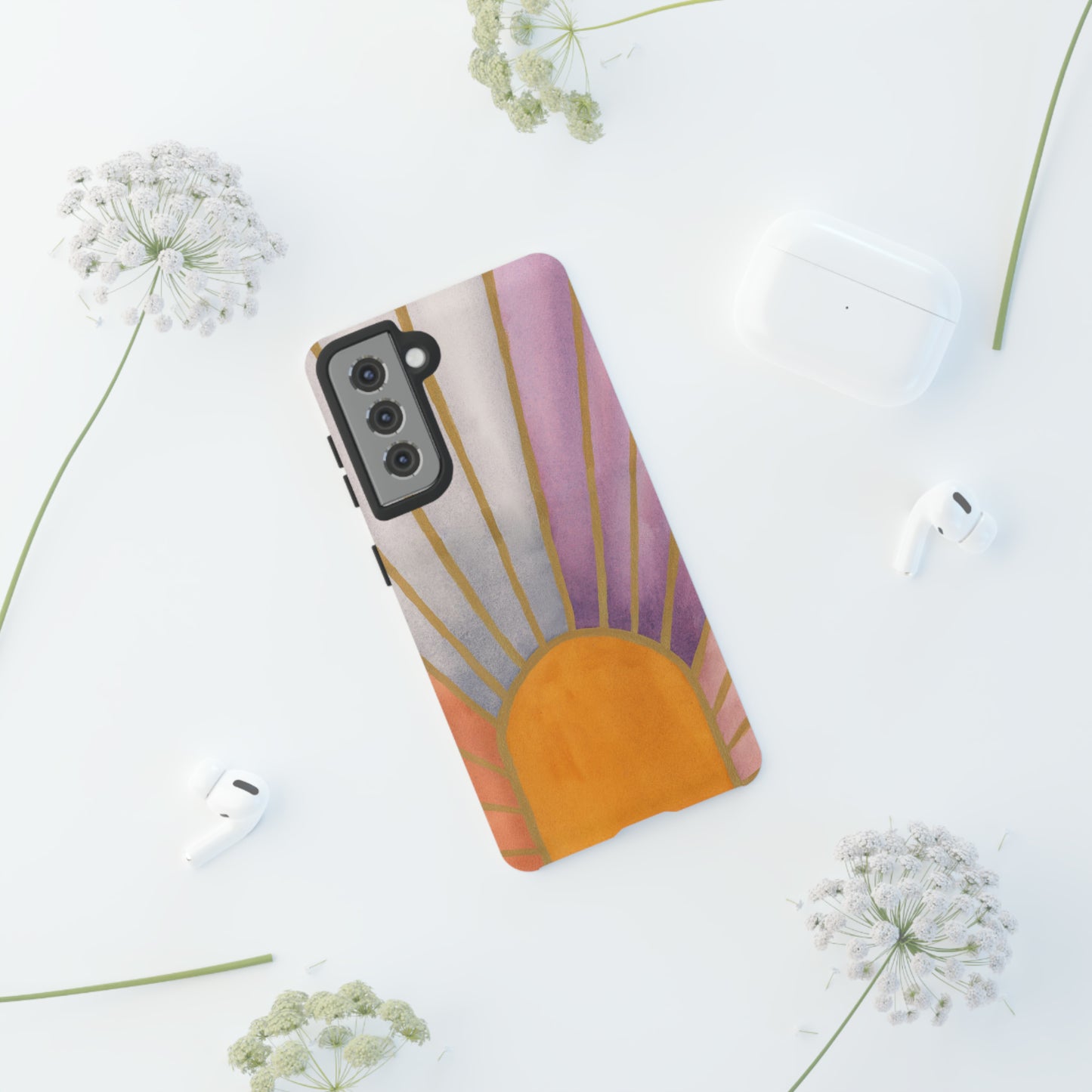 Tough Cell Phone Cases - Lavender Twilight