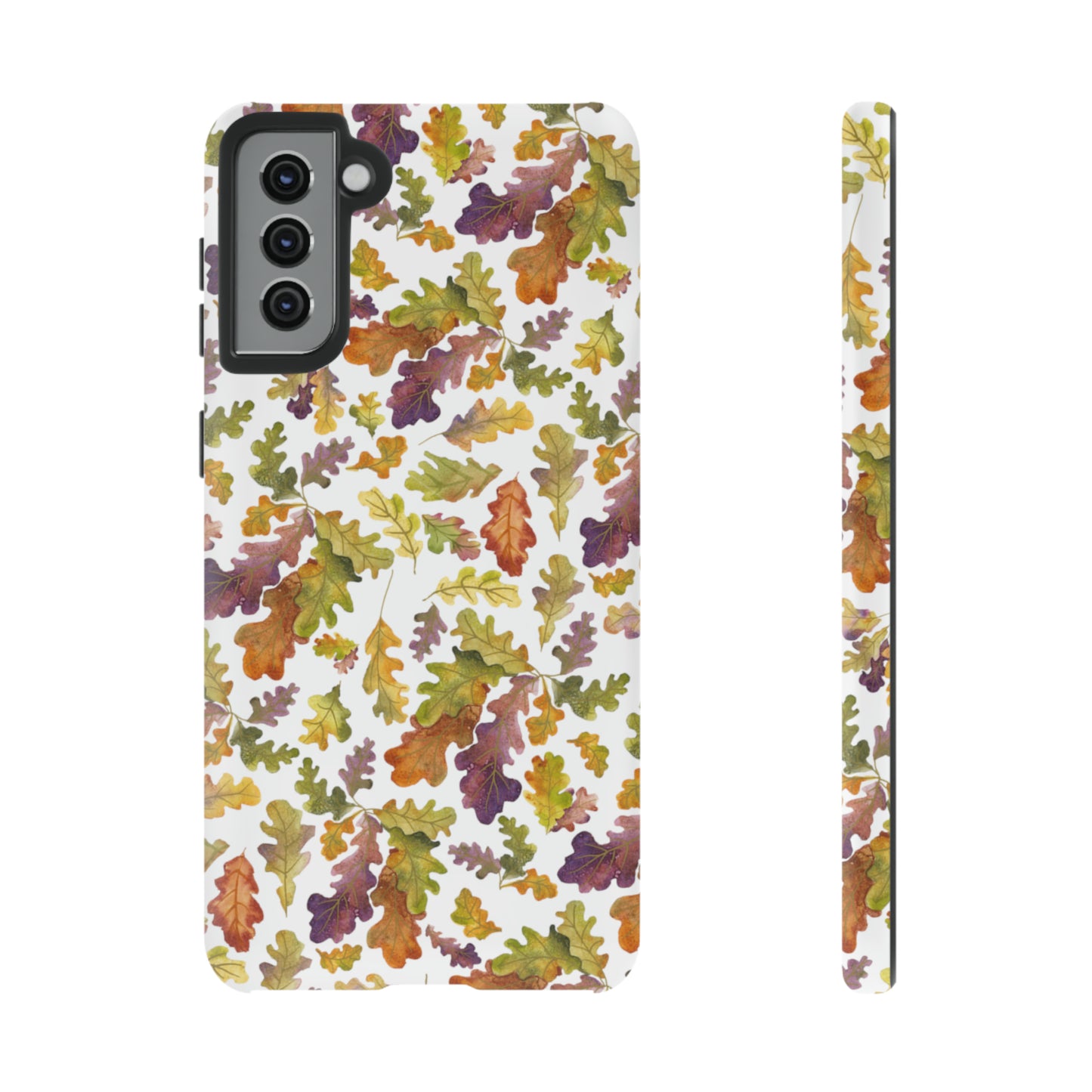 Tough Cell Phone Cases - Watercolor Autumn Leaves