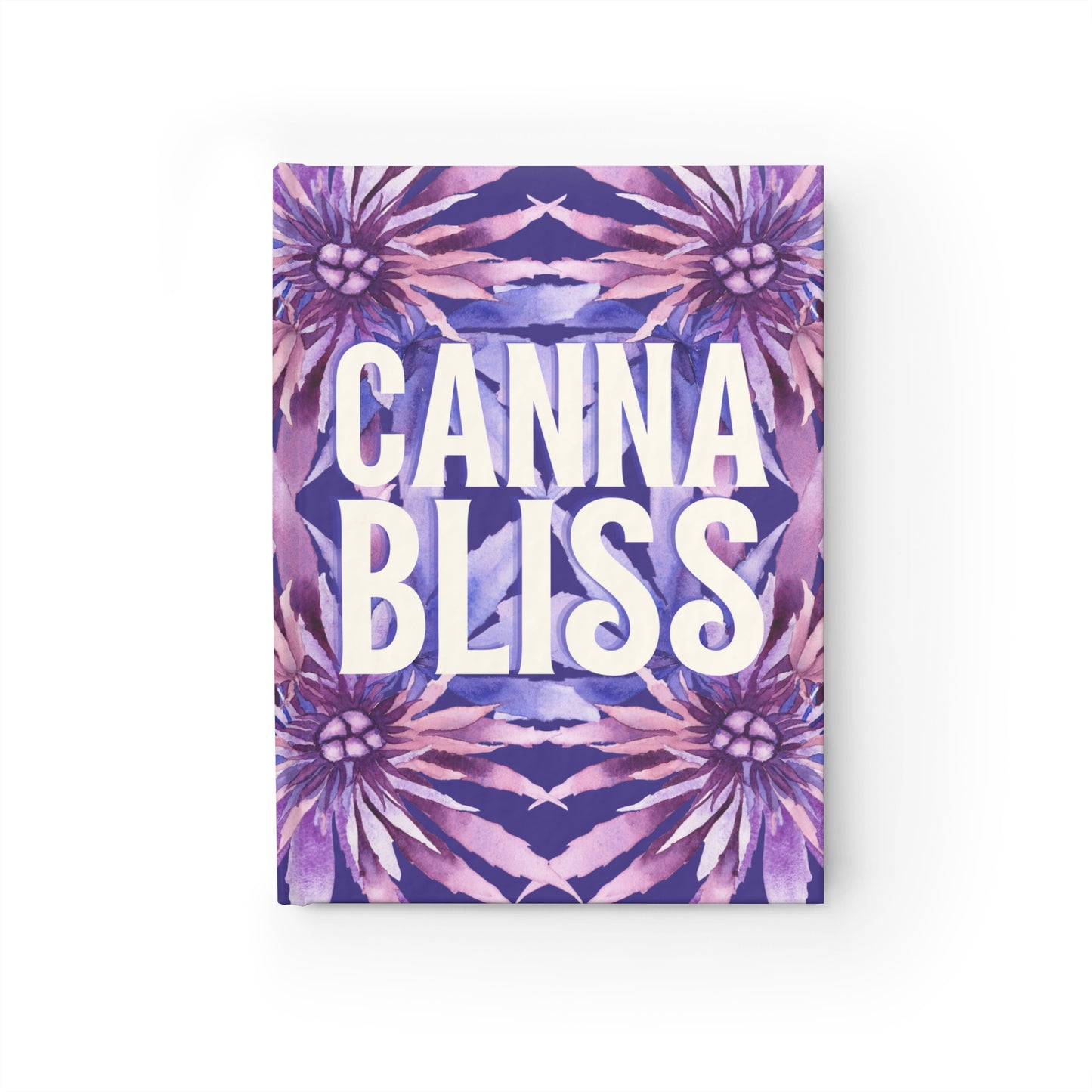 Journal - Blank Pages - Cannabliss Purple