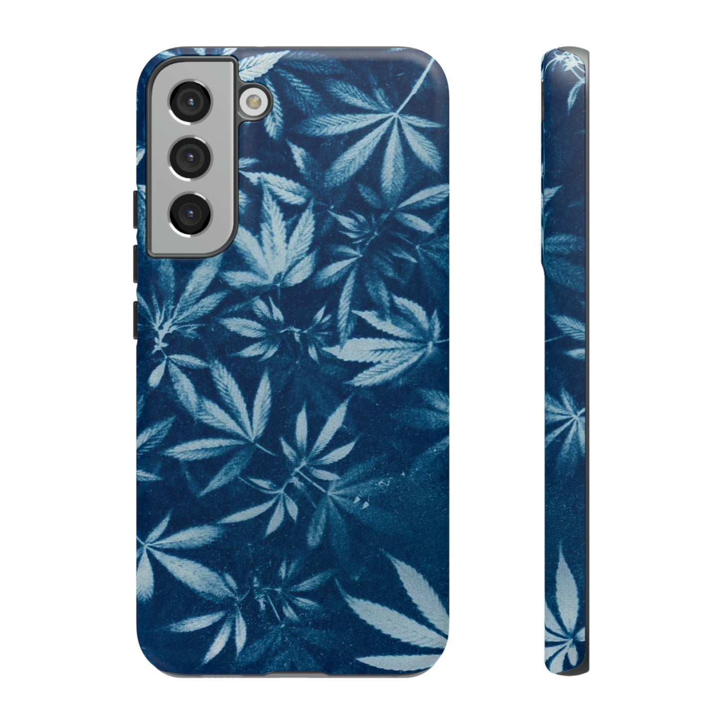 Tough Cell Phone Cases - Cyanotype Print