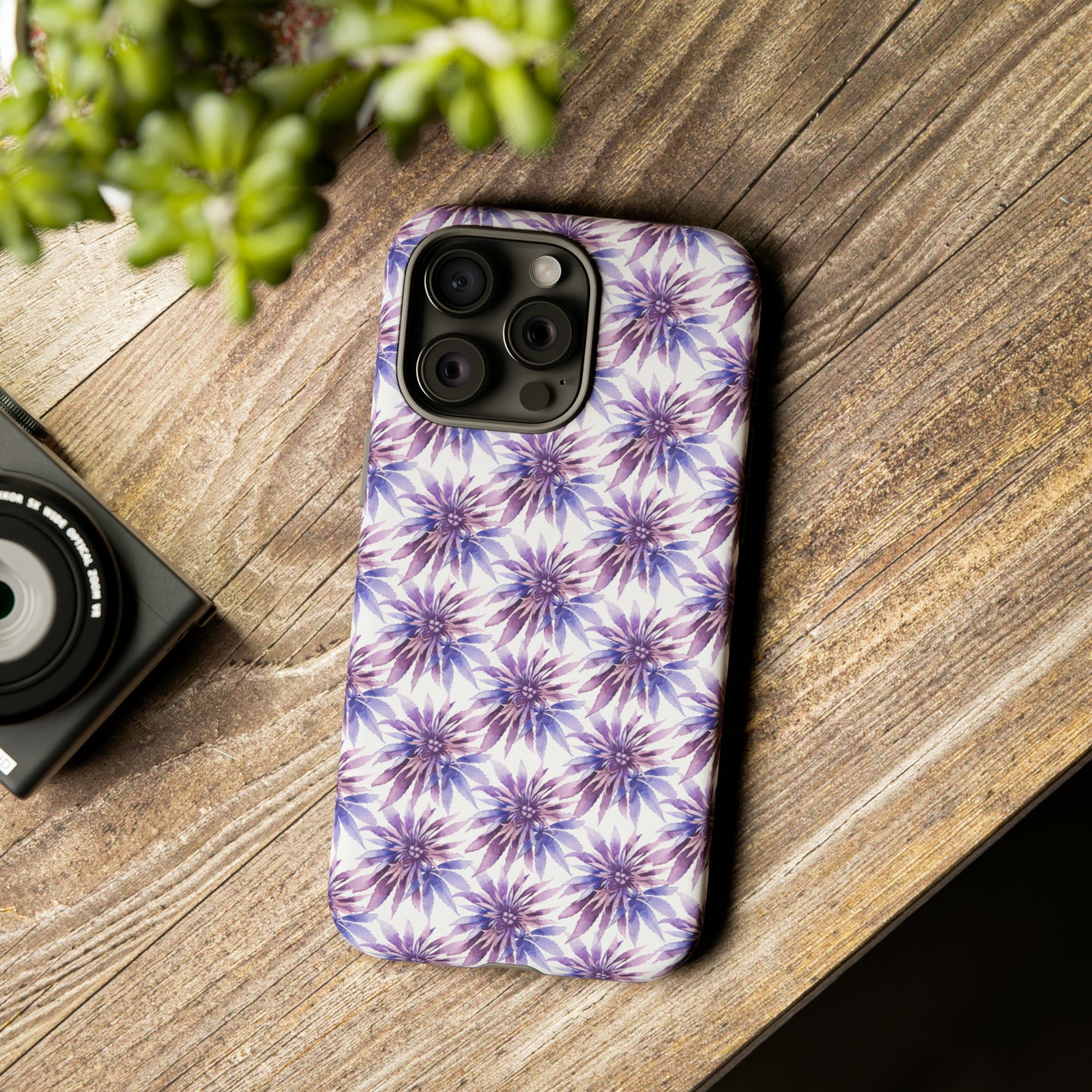 Tough Cell Phone Cases - Purple Passion