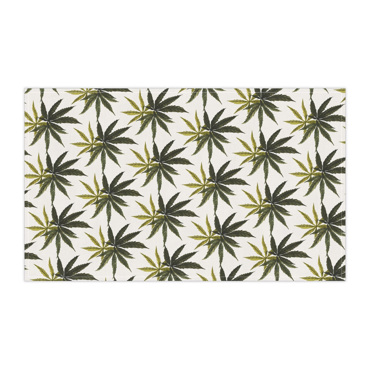 100% Cotton Twill Kitchen Towel - Olive Smoke