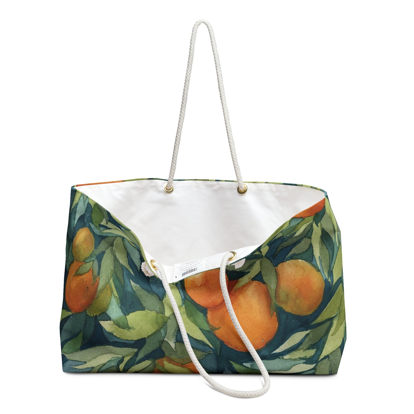 Oversized Weekender Bag - Orange Grove