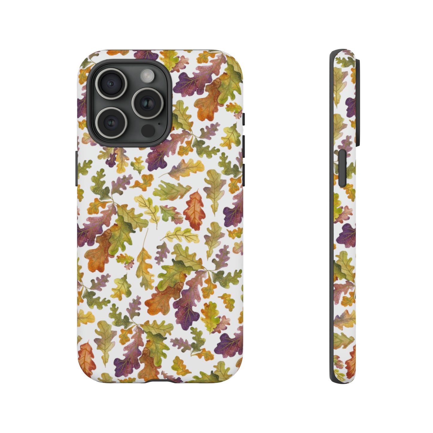 Tough Cell Phone Cases - Watercolor Autumn Leaves