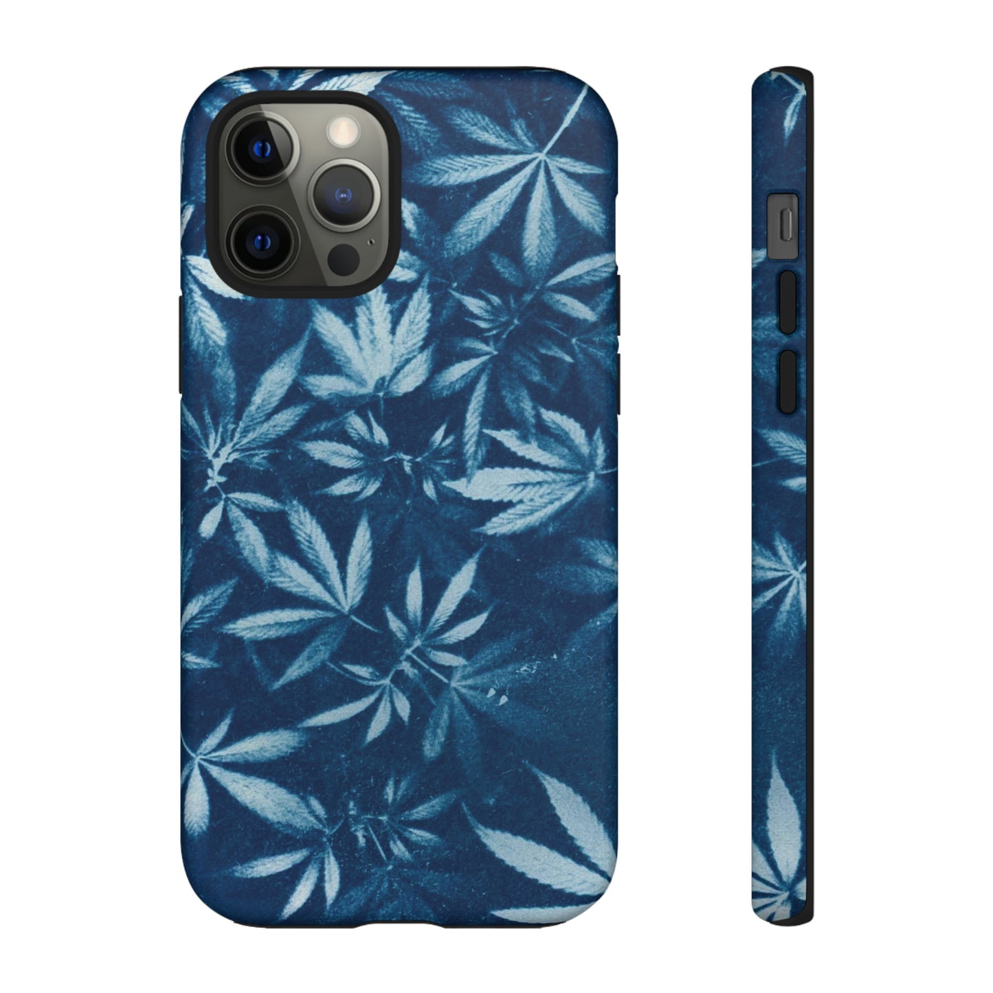 Tough Cell Phone Cases - Cyanotype Print