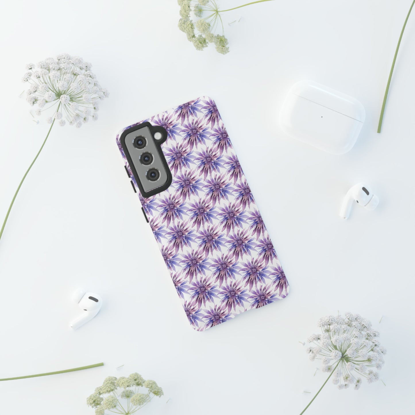 Tough Cell Phone Cases - Purple Passion