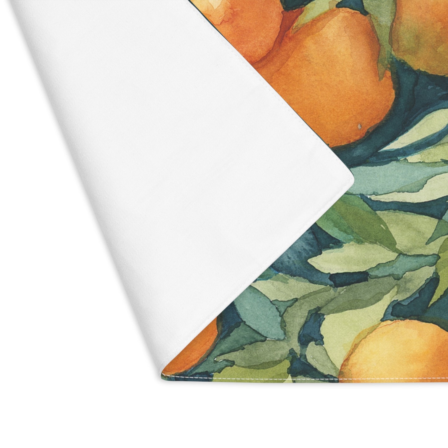 100% Cotton Placemat, 1 pc - Orange Grove