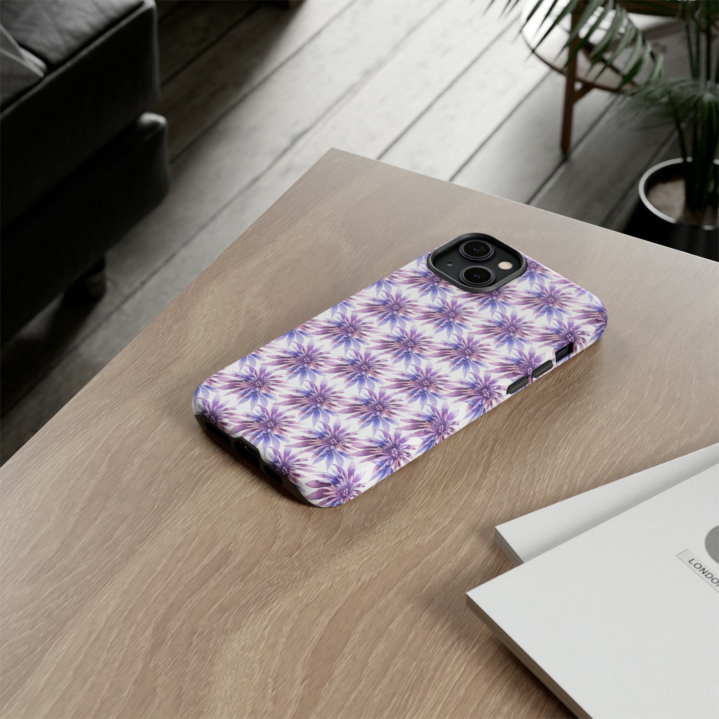 Tough Cell Phone Cases - Purple Passion