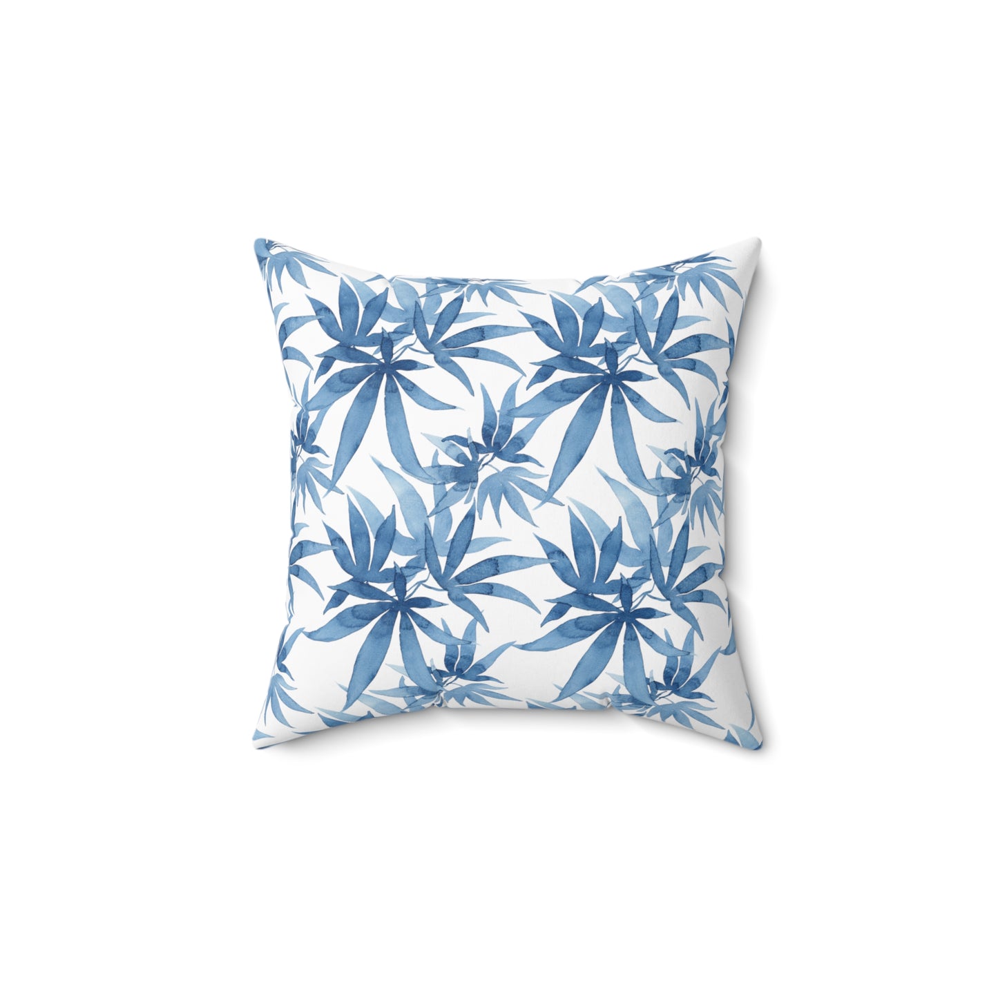 Faux Suede Pillow - Ocean Haze