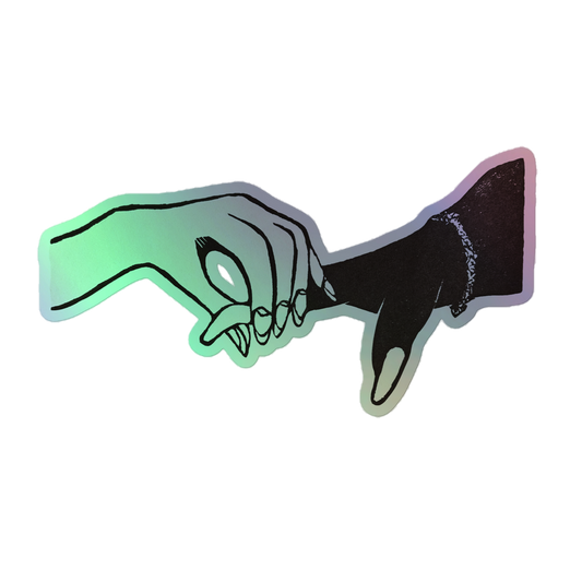 "Holding Space" Holographic Vinyl Sticker