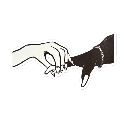 "Holding Space" Durable Vinyl Sticker